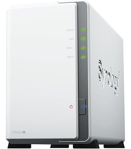 Amazon | Synology NASキット 2ベイ DS220j/JP【ガイドブック付